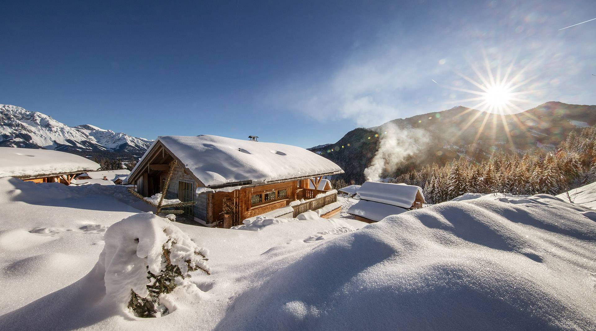 Almdorf Reiteralm - Urlaub mit dem Baby im Chaletdorf bei Schladming in der Steiermark Almdorf Reiteralm Urlaub Baby Chaletdorf Schladming Steieramrk